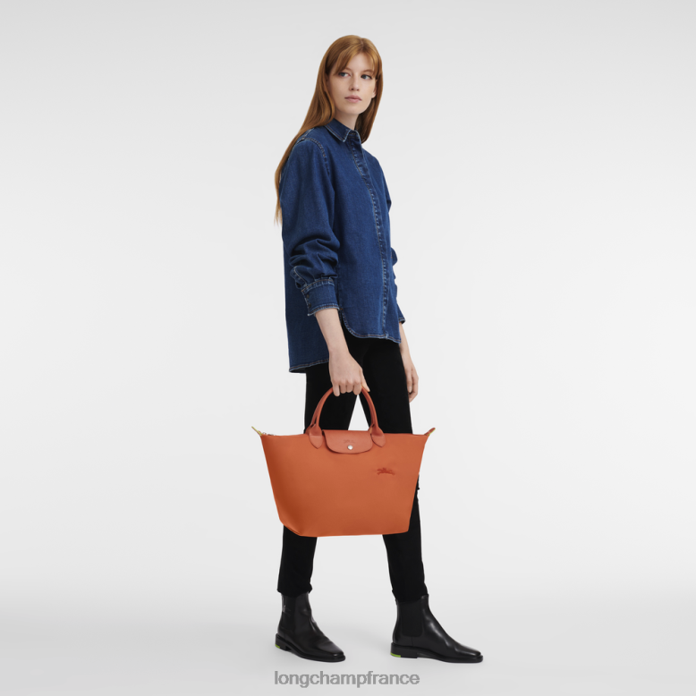 carotte femmes sac à main le pliage vert Sacs Longchamp Z6ZTP196