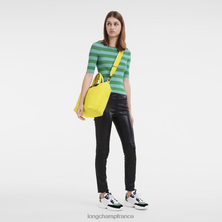 citron femmes sac à main le pliage xtra Sacs Longchamp Z6ZTP140