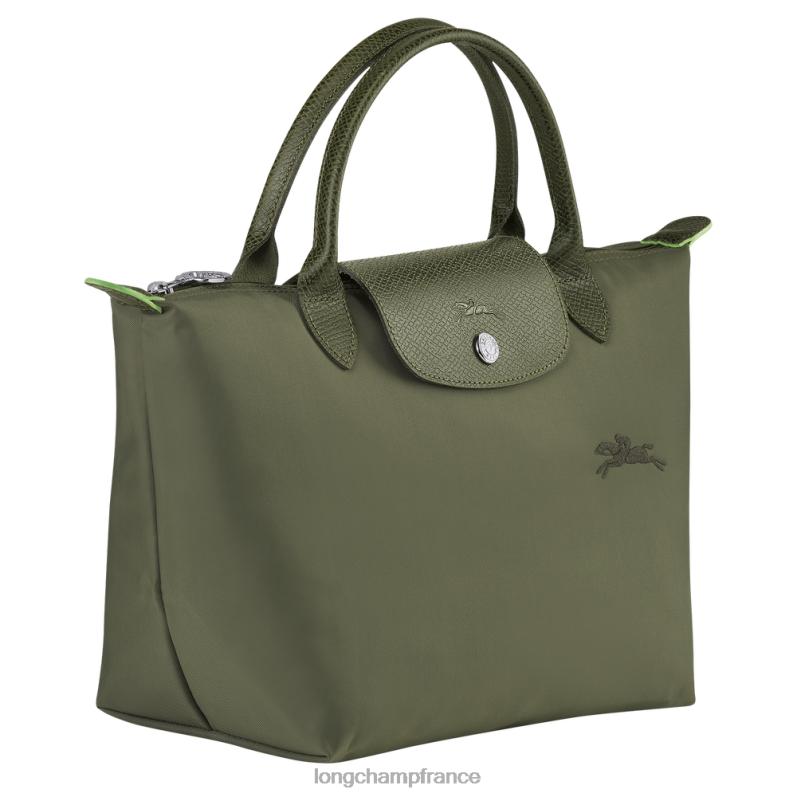 forêt femmes sac à main le pliage vert Sacs Longchamp Z6ZTP187