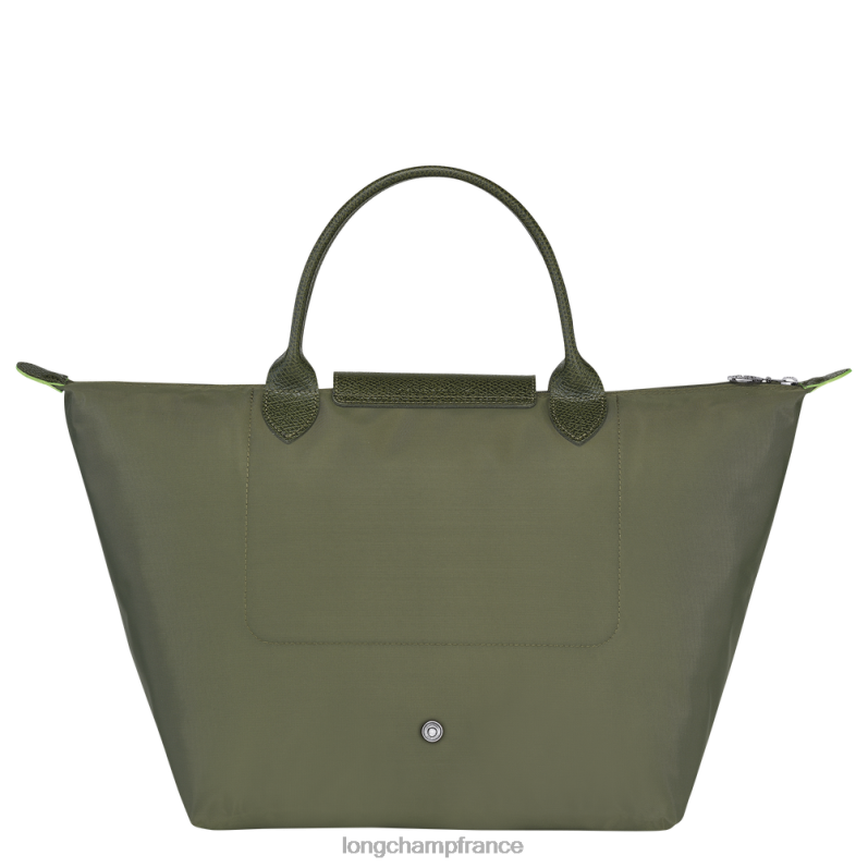 forêt femmes sac à main le pliage vert Sacs Longchamp Z6ZTP193