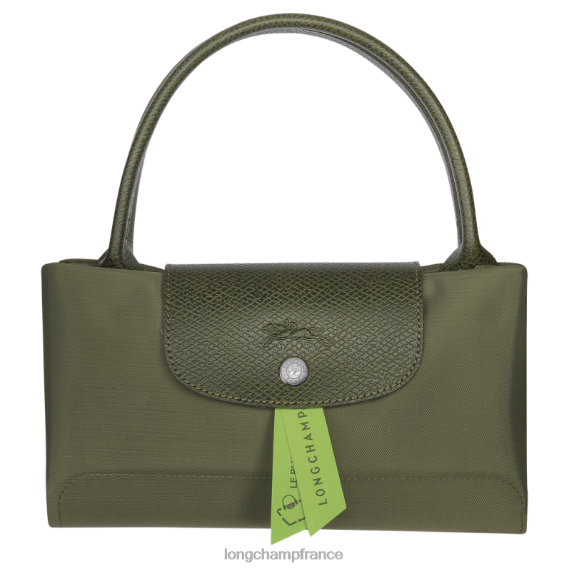 forêt femmes sac à main le pliage vert Sacs Longchamp Z6ZTP193