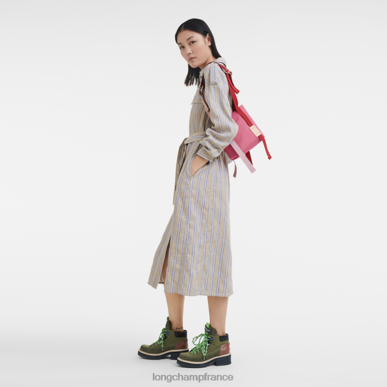 fuchsia femmes sac à main le pliage re-play Sacs Longchamp Z6ZTP45