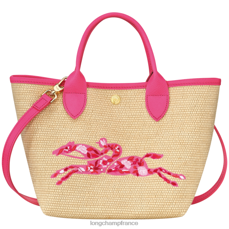 fuchsia femmes sac panier pliable le panier Sacs Longchamp Z6ZTP62