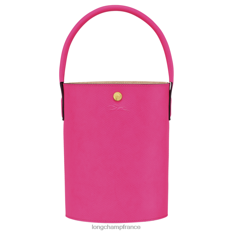 fuchsia femmes sac seau épure Sacs Longchamp Z6ZTP137