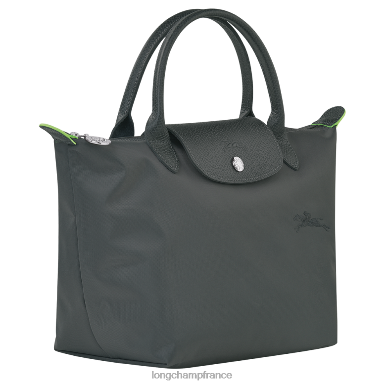 graphite femmes sac à main le pliage vert Sacs Longchamp Z6ZTP189