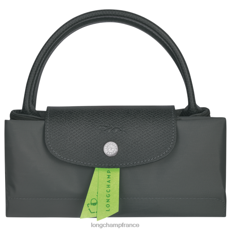 graphite femmes sac à main le pliage vert Sacs Longchamp Z6ZTP189