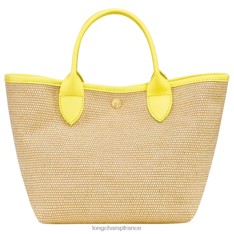 jaune femmes sac panier pliable le panier Sacs Longchamp Z6ZTP60