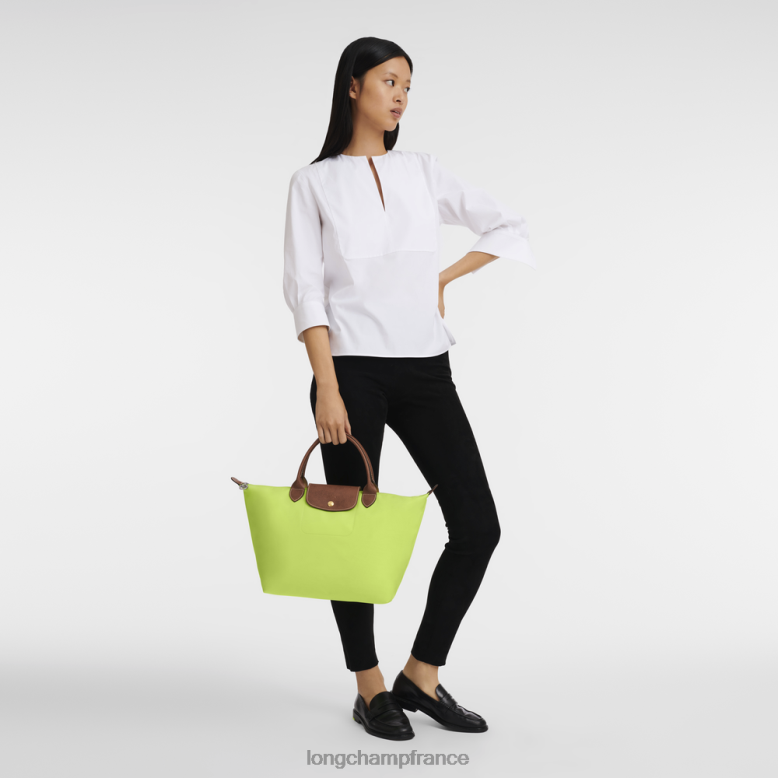 lumière verte femmes sac à main le pliage original Sacs Longchamp Z6ZTP205