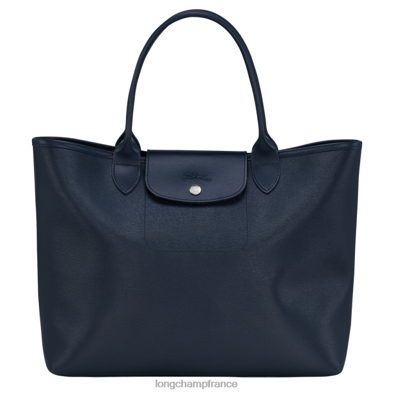 marine femmes sac cabas le pliage city Sacs Longchamp Z6ZTP86
