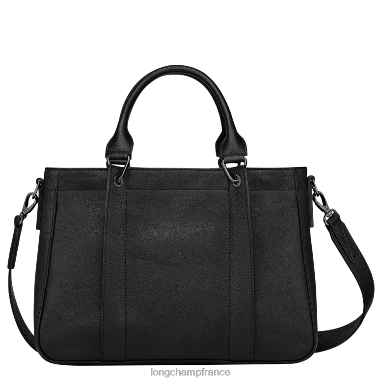 noir femmes sac à main 3D Sacs Longchamp Z6ZTP176