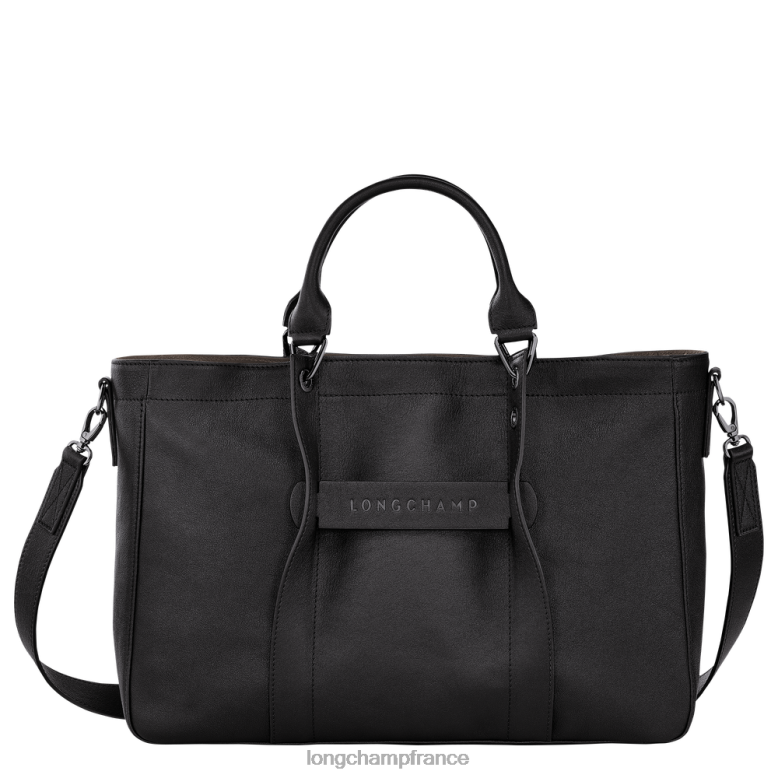 noir femmes sac à main 3D Sacs Longchamp Z6ZTP181