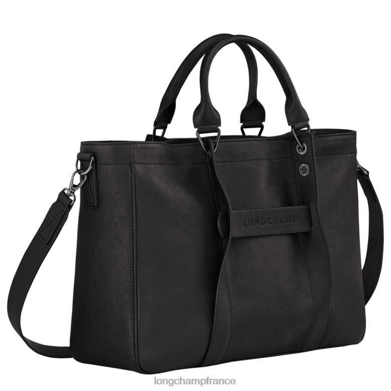noir femmes sac à main 3D Sacs Longchamp Z6ZTP181