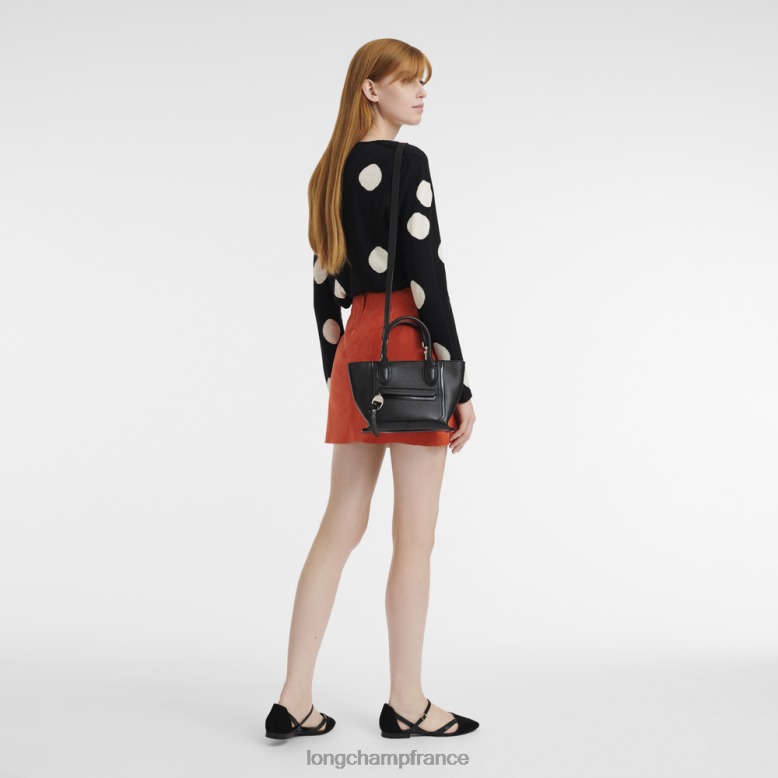 noir femmes sac à main boîte aux lettres Sacs Longchamp Z6ZTP175