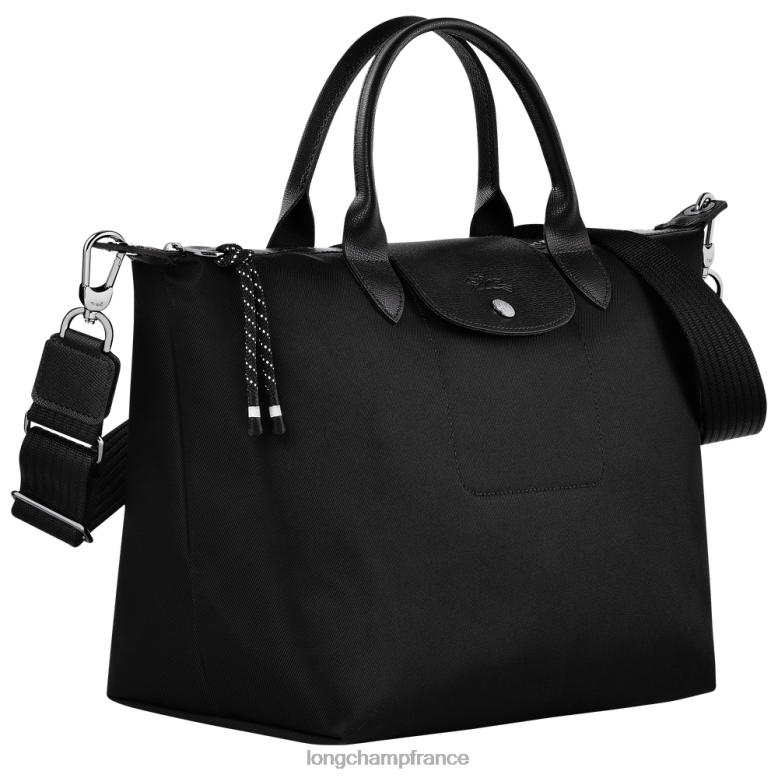 noir femmes sac à main le pliage Energy Sacs Longchamp Z6ZTP40