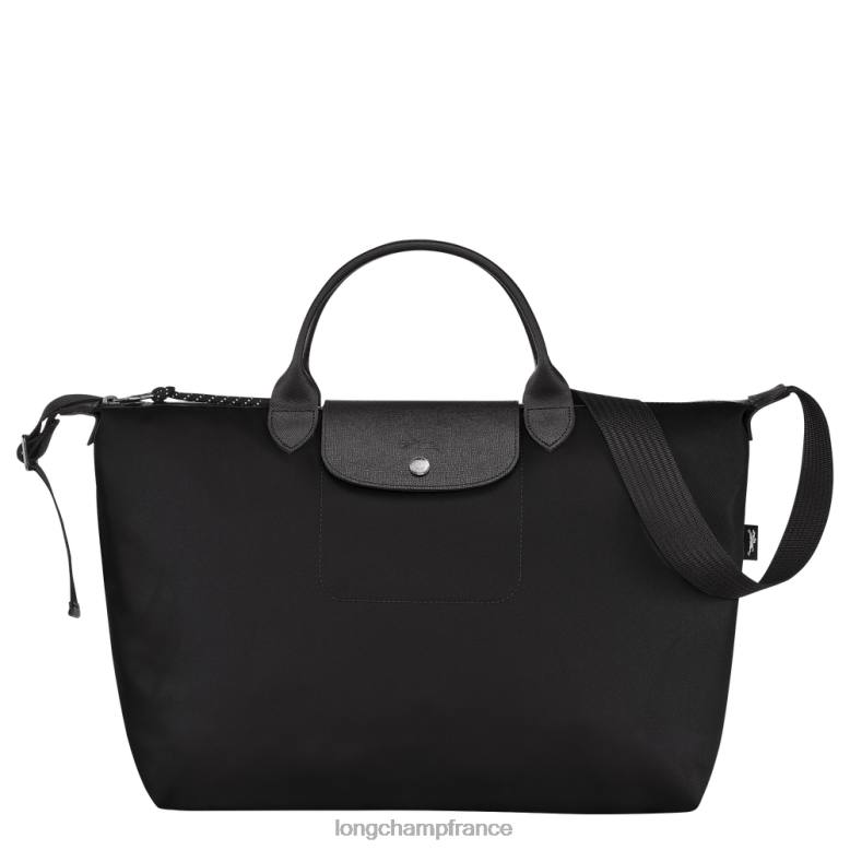 noir femmes sac à main le pliage Energy Sacs Longchamp Z6ZTP79