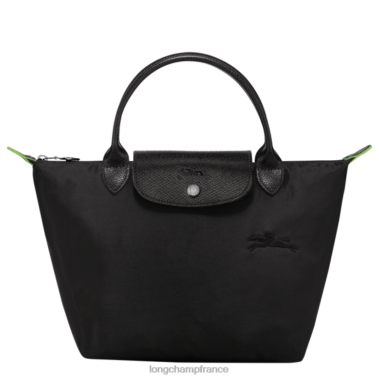 noir femmes sac à main le pliage vert Sacs Longchamp Z6ZTP186