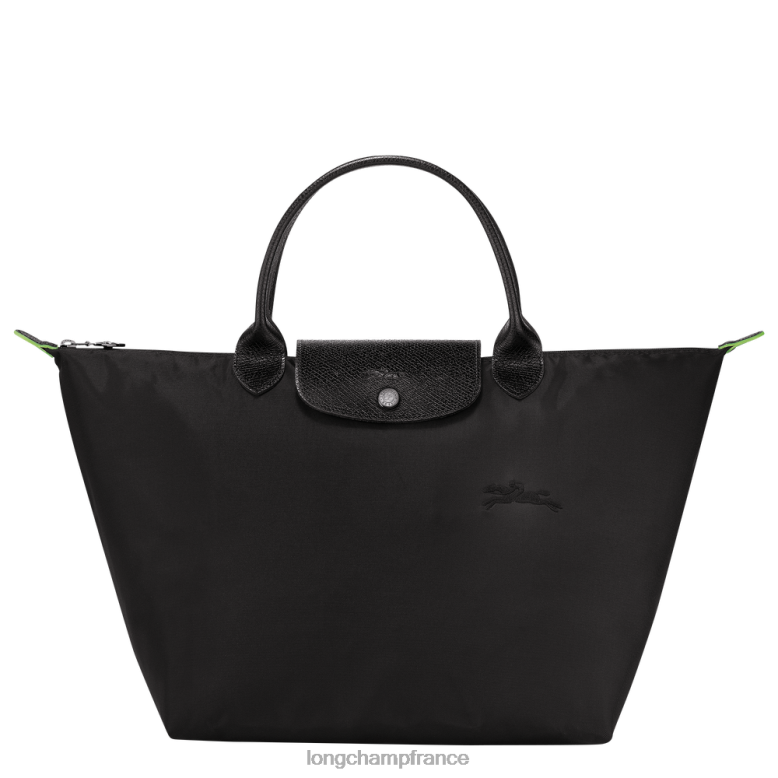 noir femmes sac à main le pliage vert Sacs Longchamp Z6ZTP192
