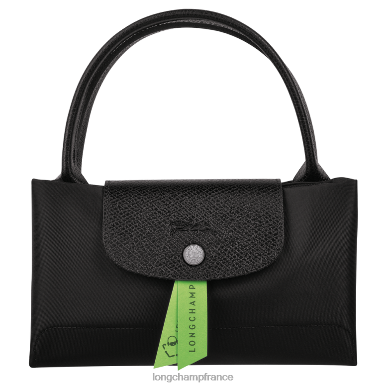 noir femmes sac à main le pliage vert Sacs Longchamp Z6ZTP192