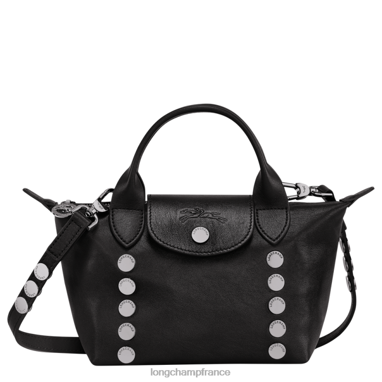 noir femmes sac à main le pliage xtra Sacs Longchamp Z6ZTP157