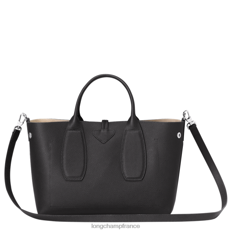 noir femmes sac à main roseau Sacs Longchamp Z6ZTP103