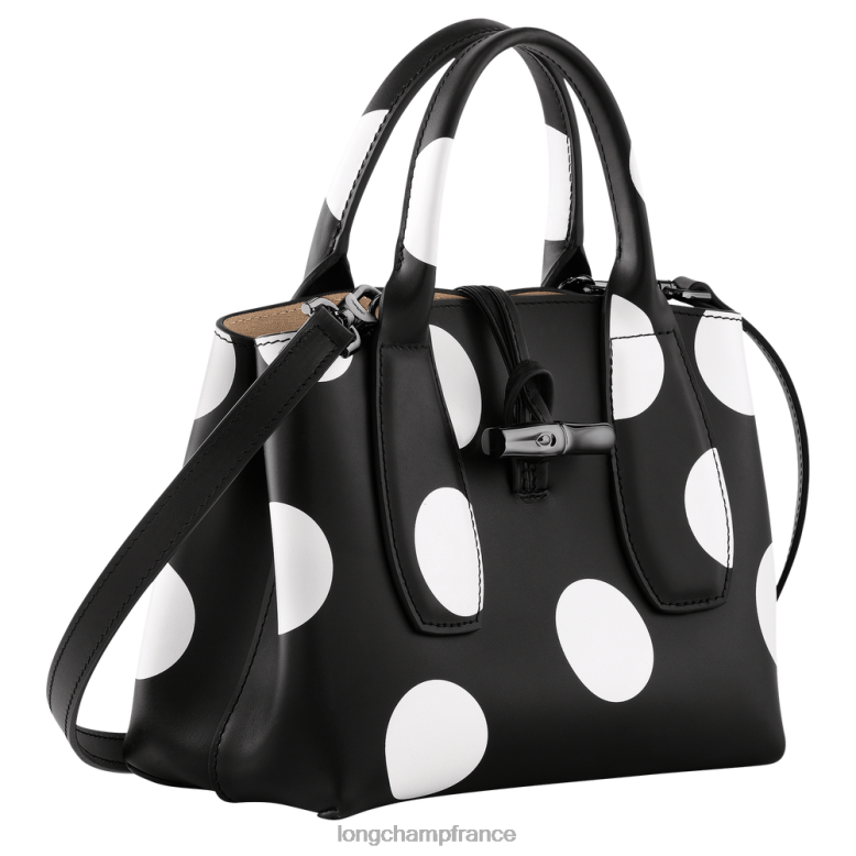 noir femmes sac à main roseau Sacs Longchamp Z6ZTP123