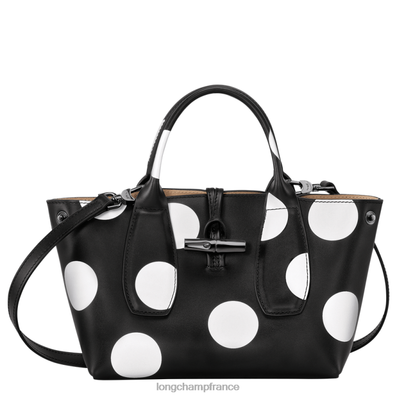 noir femmes sac à main roseau Sacs Longchamp Z6ZTP123