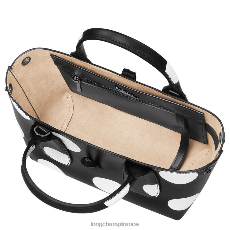 noir femmes sac à main roseau Sacs Longchamp Z6ZTP123