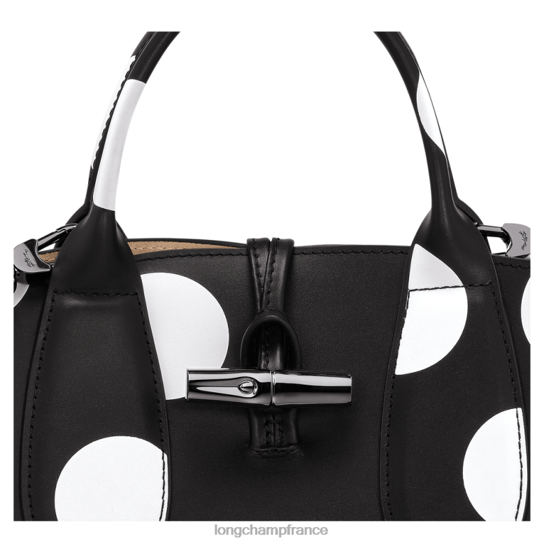 noir femmes sac à main roseau Sacs Longchamp Z6ZTP123