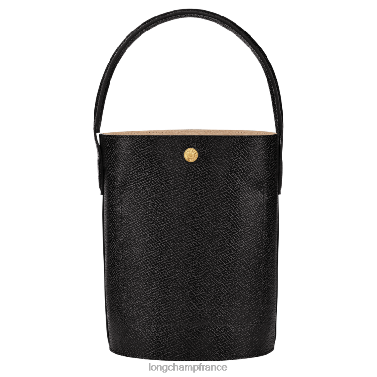 noir femmes sac seau épure Sacs Longchamp Z6ZTP134