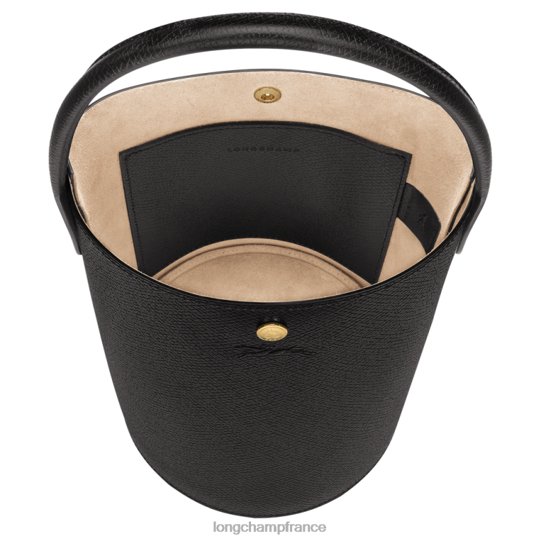 noir femmes sac seau épure Sacs Longchamp Z6ZTP134