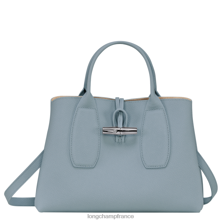 nuage bleu femmes sac à main roseau Sacs Longchamp Z6ZTP107