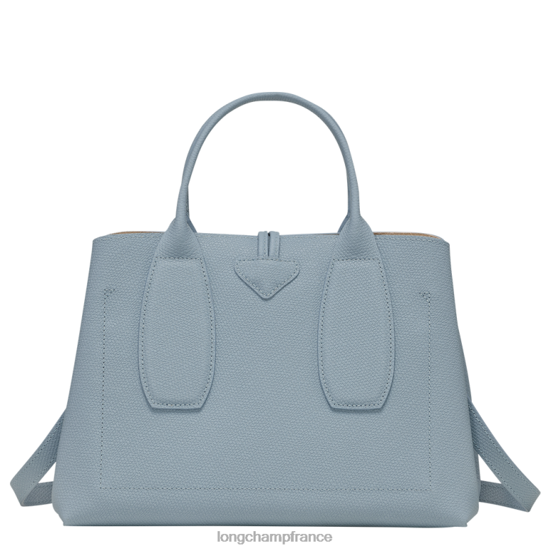 nuage bleu femmes sac à main roseau Sacs Longchamp Z6ZTP107