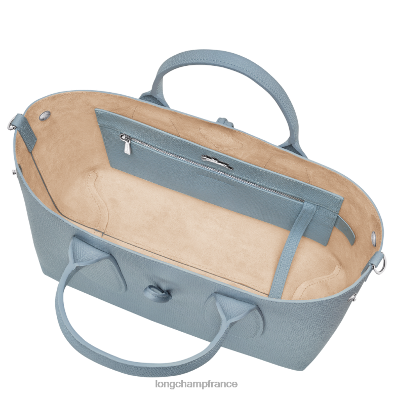 nuage bleu femmes sac à main roseau Sacs Longchamp Z6ZTP107