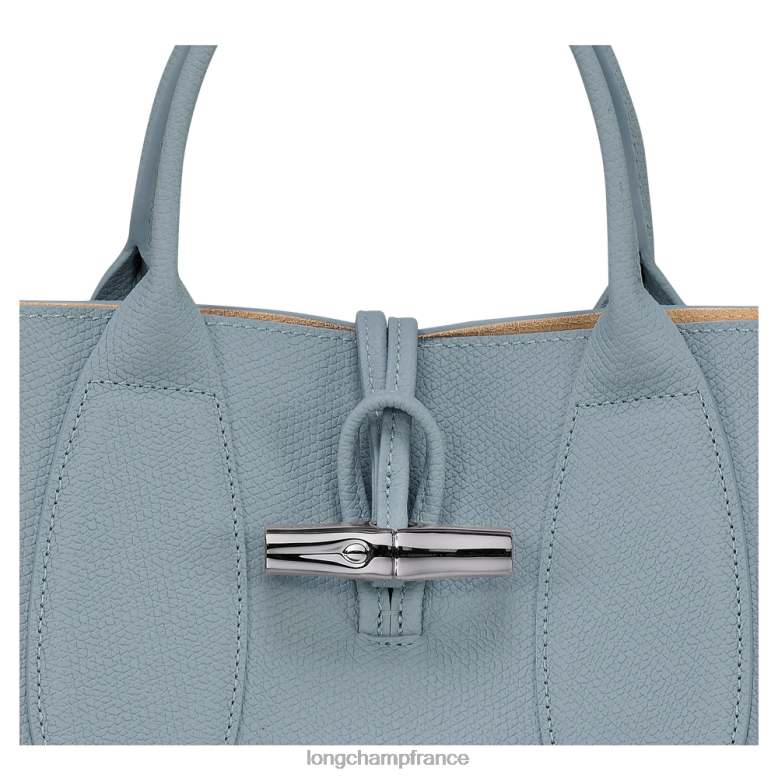 nuage bleu femmes sac à main roseau Sacs Longchamp Z6ZTP107