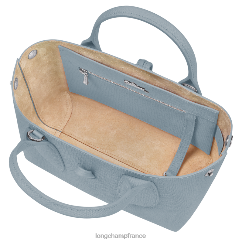 nuage bleu femmes sac à main roseau Sacs Longchamp Z6ZTP115