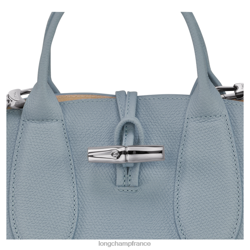 nuage bleu femmes sac à main roseau Sacs Longchamp Z6ZTP115