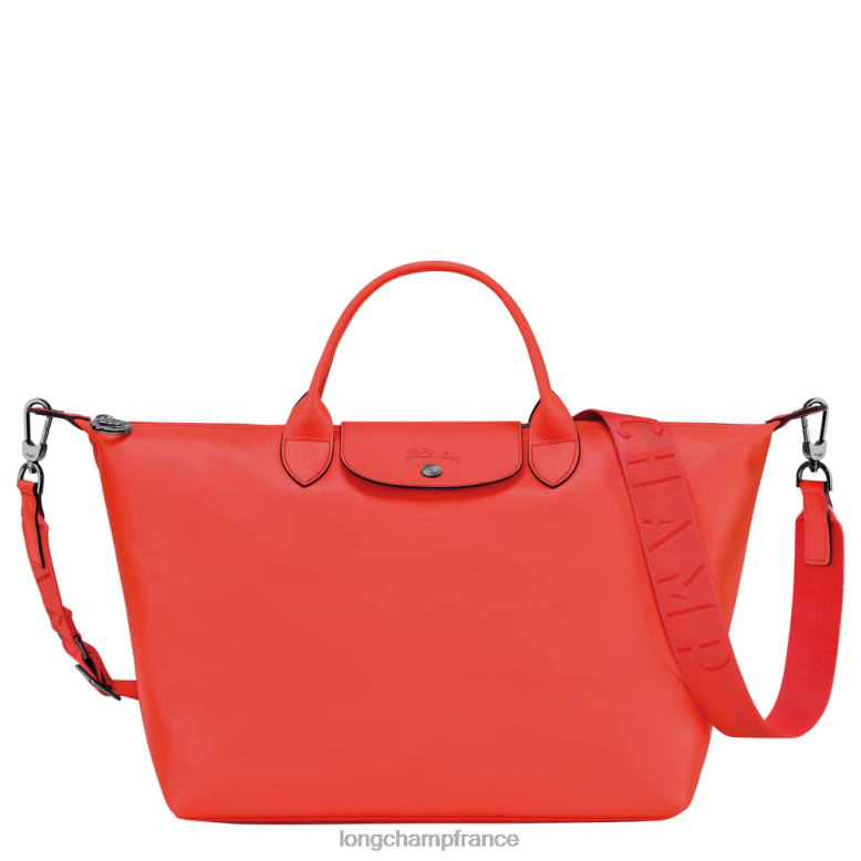 orange femmes sac à main le pliage xtra Sacs Longchamp Z6ZTP139