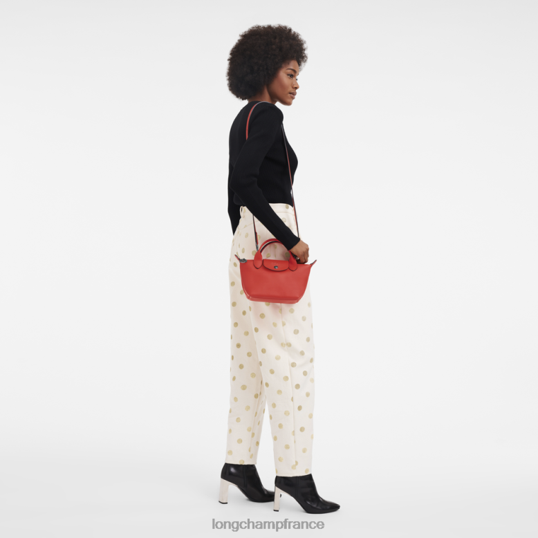 orange femmes sac à main le pliage xtra Sacs Longchamp Z6ZTP145