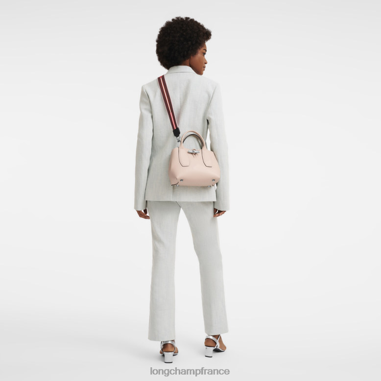 rose pâle femmes sac à main roseau Sacs Longchamp Z6ZTP102