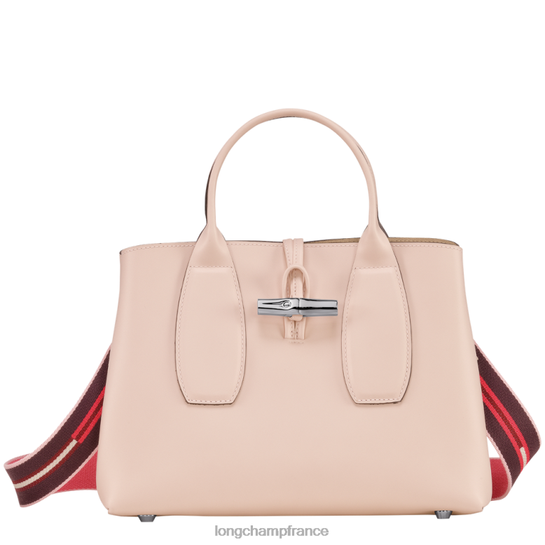 rose pâle femmes sac à main roseau Sacs Longchamp Z6ZTP99