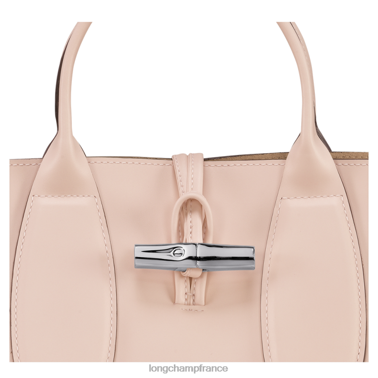 rose pâle femmes sac à main roseau Sacs Longchamp Z6ZTP99
