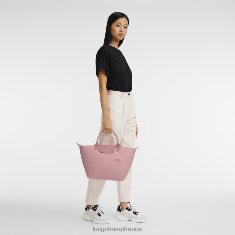 rose pétale femmes sac à main le pliage vert Sacs Longchamp Z6ZTP197