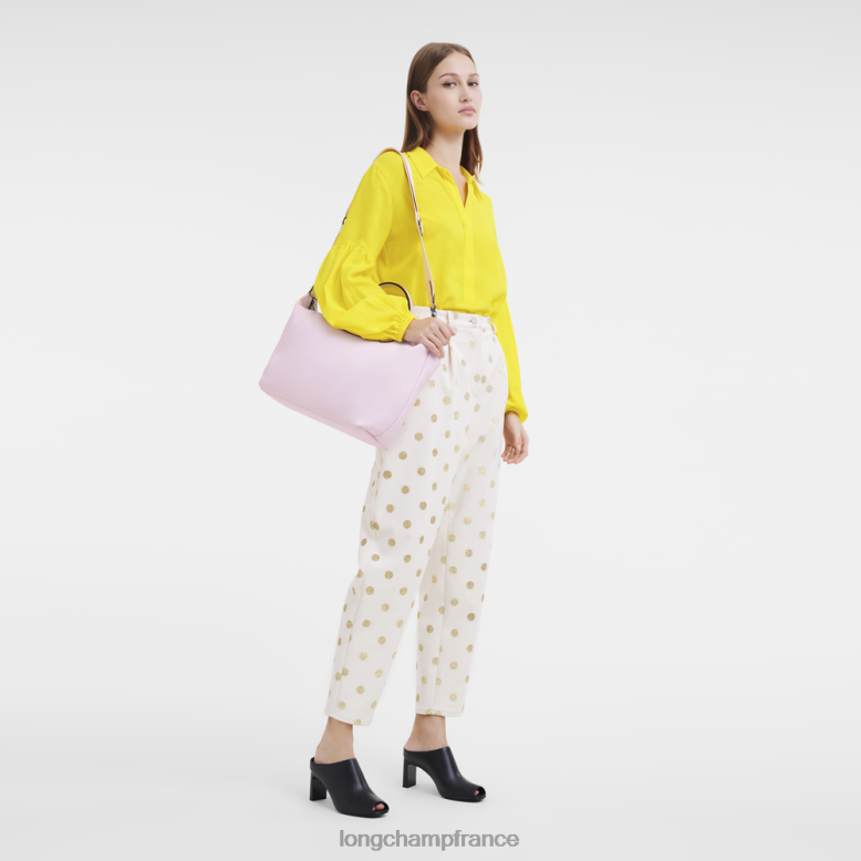 rose pétale femmes sac à main le pliage xtra Sacs Longchamp Z6ZTP143