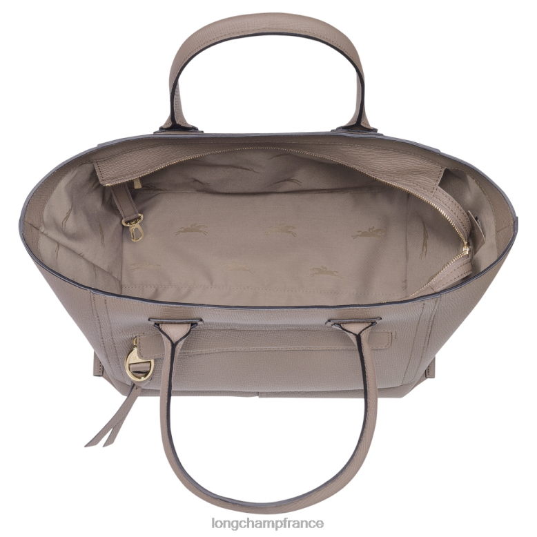 taupe femmes sac à main boîte aux lettres Sacs Longchamp Z6ZTP172
