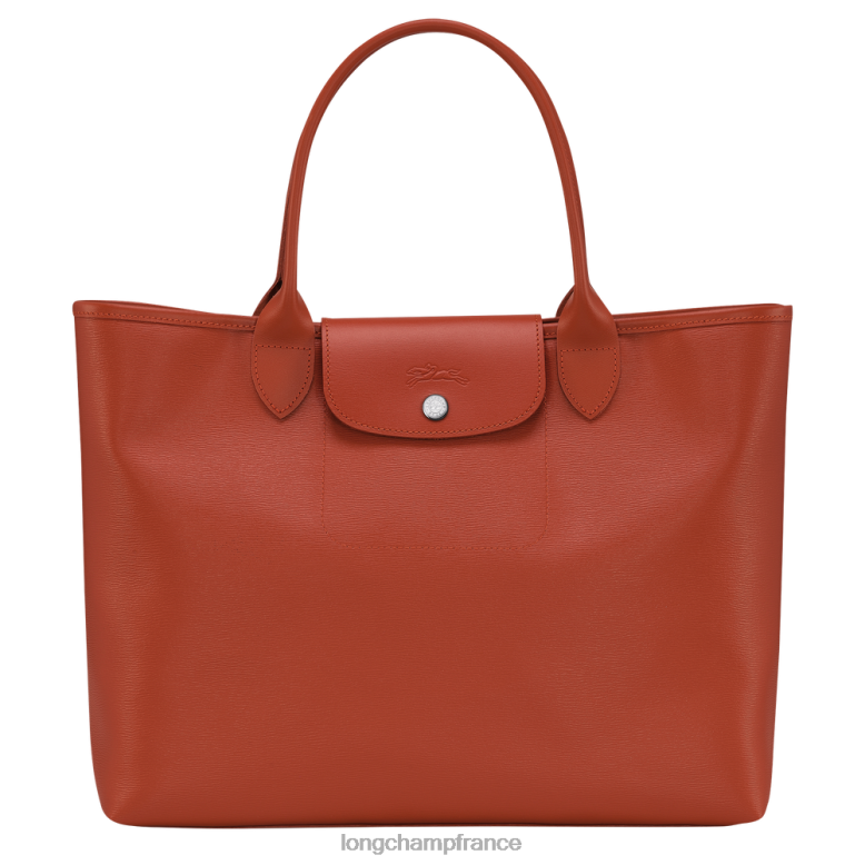 terre cuite femmes sac cabas le pliage city Sacs Longchamp Z6ZTP85