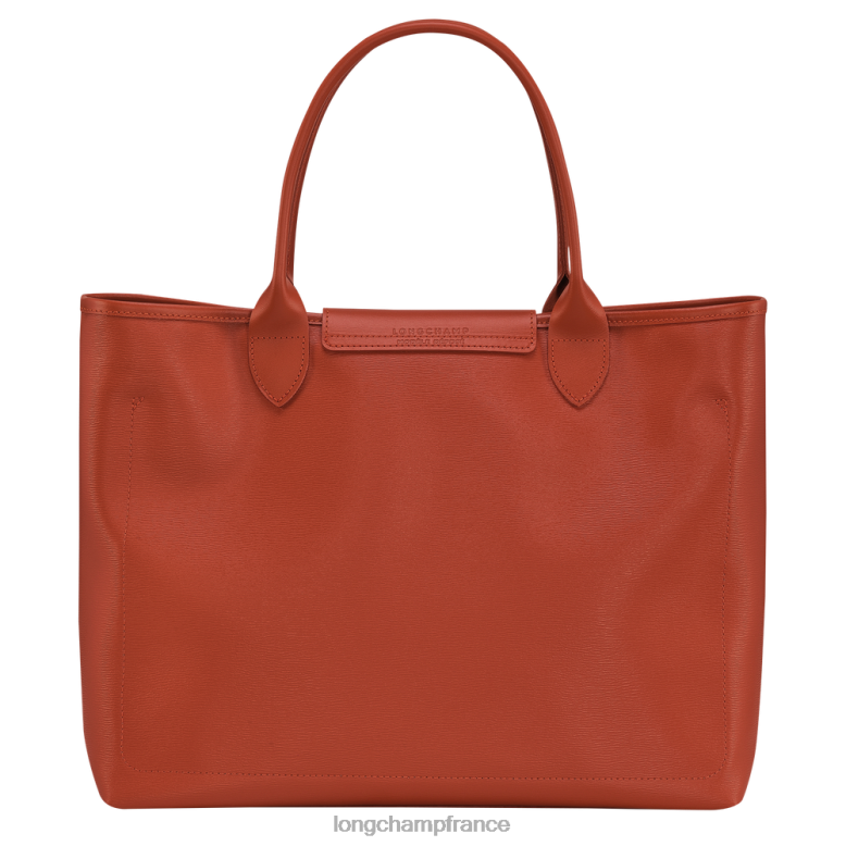 terre cuite femmes sac cabas le pliage city Sacs Longchamp Z6ZTP85