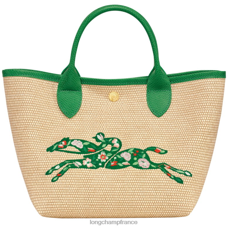 vert femmes sac panier pliable le panier Sacs Longchamp Z6ZTP61