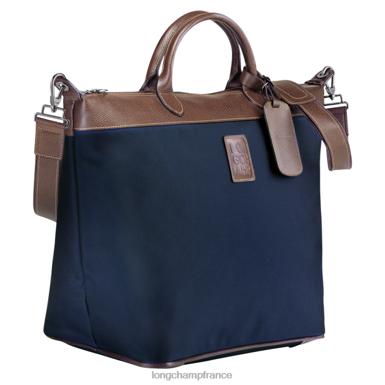 bleu femmes sac de voyage boxford Sacs Longchamp Z6ZTP764