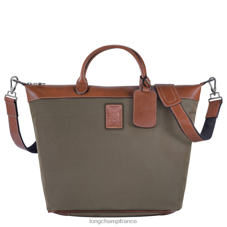 brun femmes sac de voyage boxford Sacs Longchamp Z6ZTP763