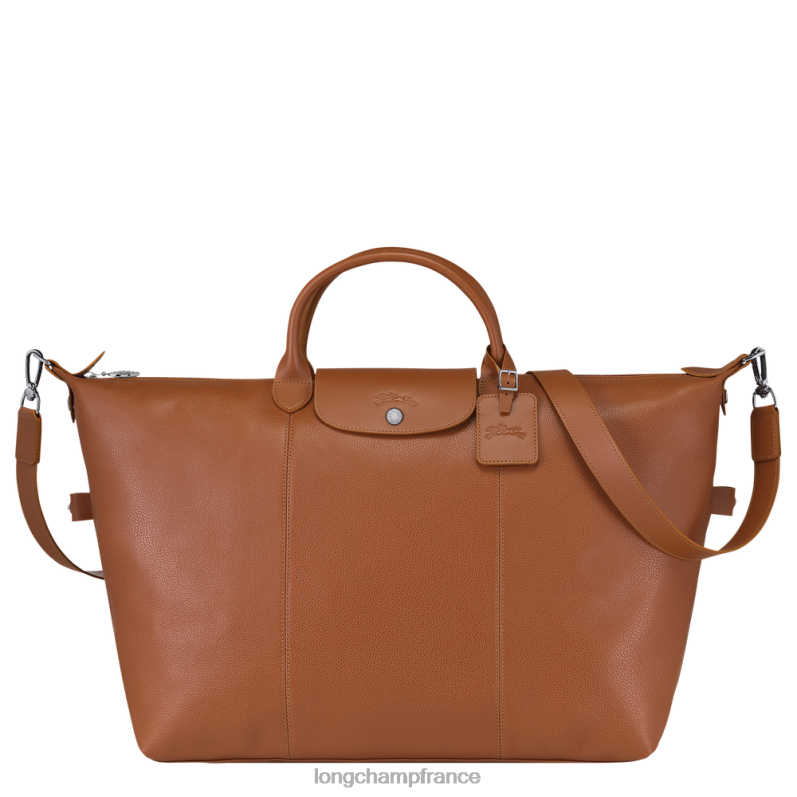 caramel femmes sac de voyage le foulonne Sacs Longchamp Z6ZTP829